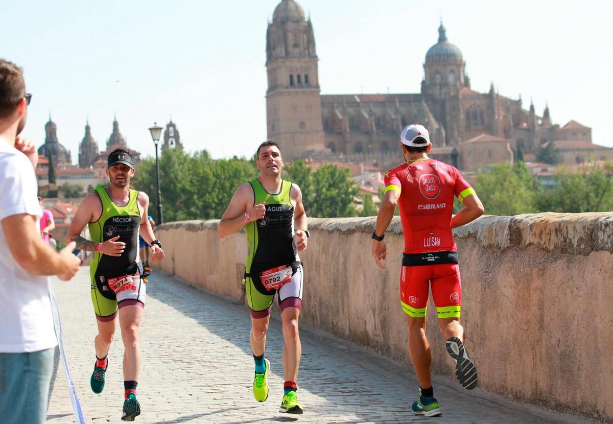 Imagen del Campeonato de España de Triatlón celebrado el pasado año.