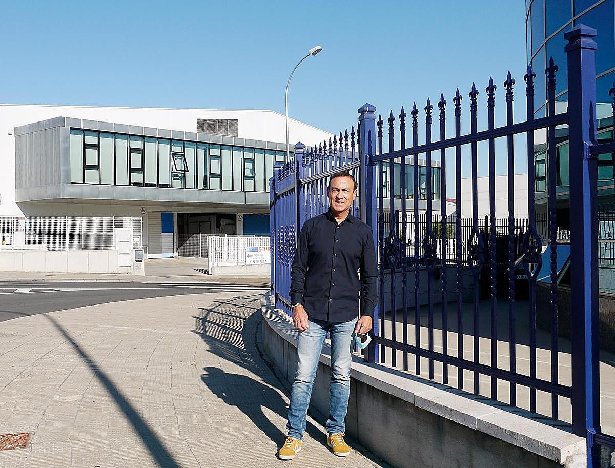 El alcalde del municipio de Carbajosa de la Sagrada, Pedro Samuel Martín.