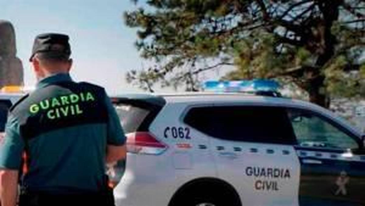 Guardia Civil en un control rutinario.