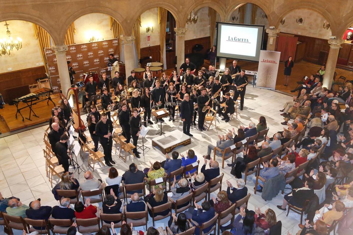 Una imagen general de la gala de entrega de premios celebrada el pasado año en el Casino de Salamanca.