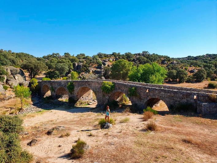 Uno de los puentes con más solera de Salamanca, a vista de pájaro