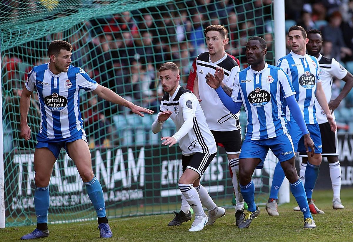 Partido del Salamanca UDS hace dos temporadas contra el filial del Deportivo.
