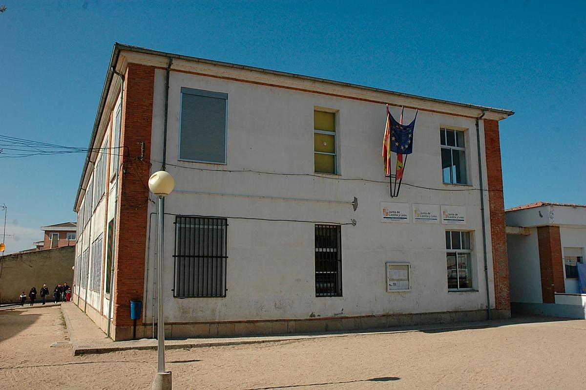 Uno de los edificios del colegio “Manuel Moreno Blanco”.