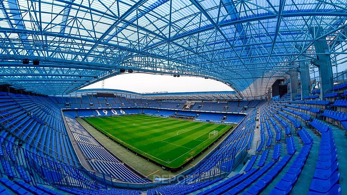 Estadio de Riazor.