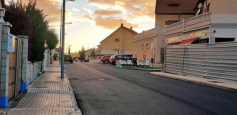 La calle de Cabrerizos en la que se encuentra el establecimiento hostelero.
