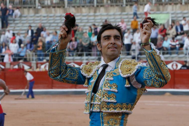 Miguel Ángel Perera, en La Glorieta.