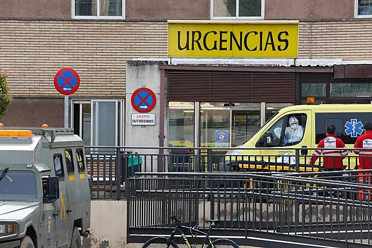 Urgencias del Hospital Clínico de Salamanca.