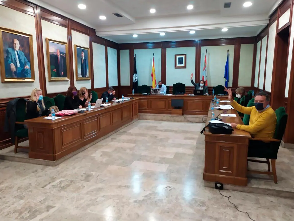 Pleno municipal de Béjar.