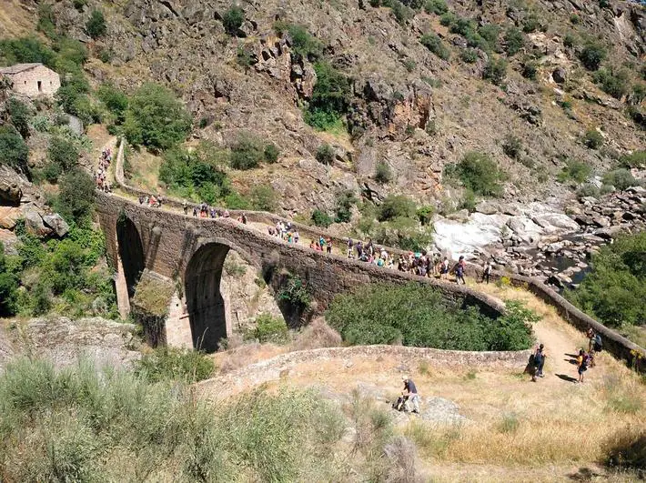 Puente de los Franceses, en San Felices de los Gallegos