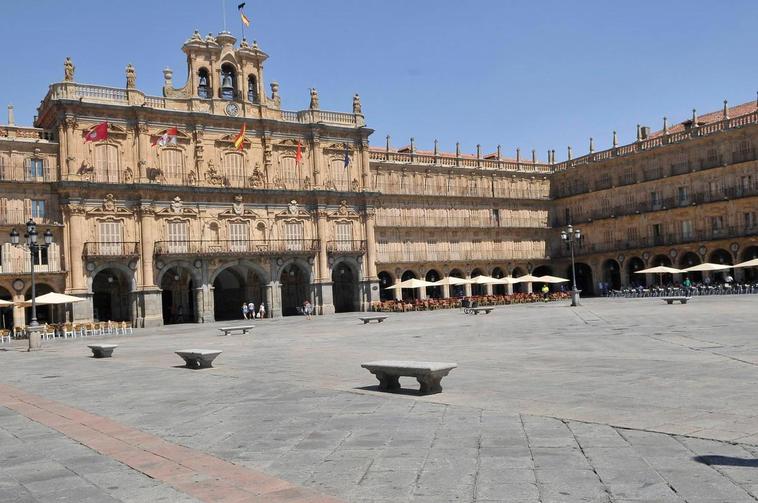 Imagen de la Plaza Mayor de Salamanca.