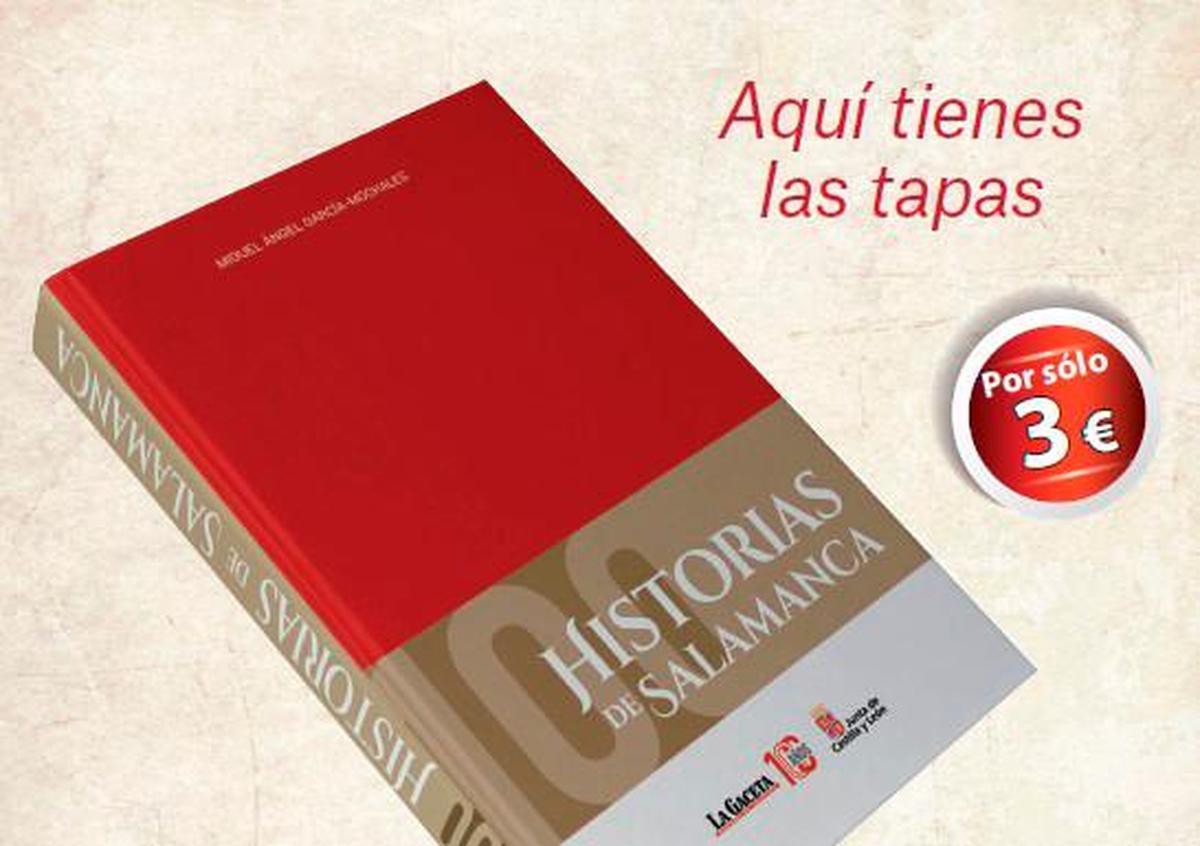 Consigue las tapas para encuadernar el libro “100 historias de Salamanca”