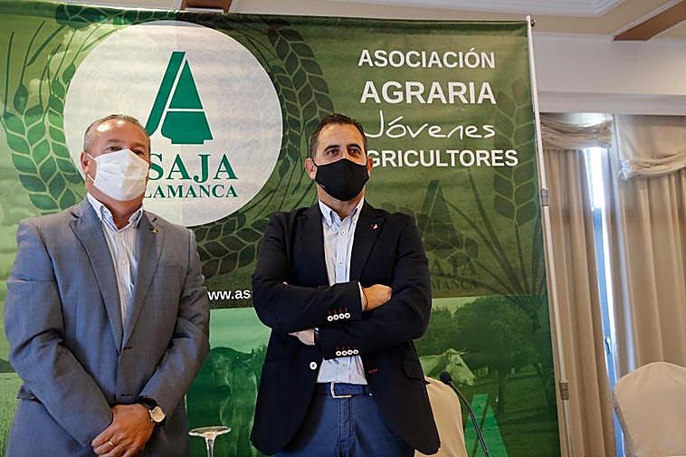 Juan Luis Delgado fue reelegido presidente de ASAJA hace un mes.