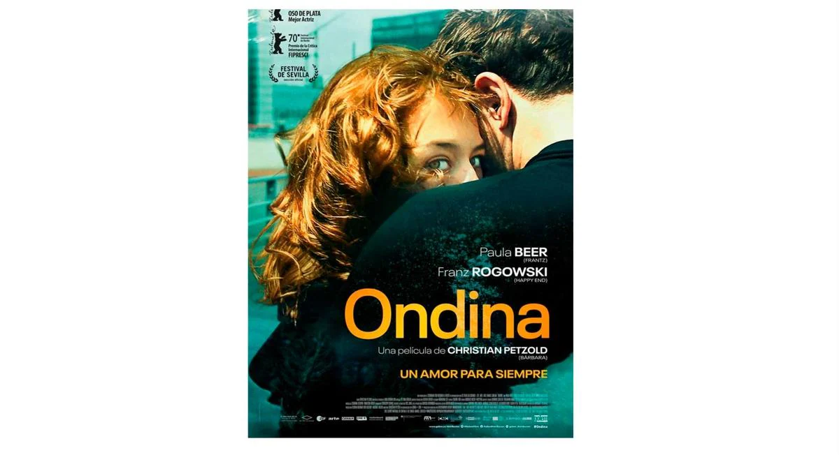 Detalle del cartel de la premiada película alemana “Ondina”