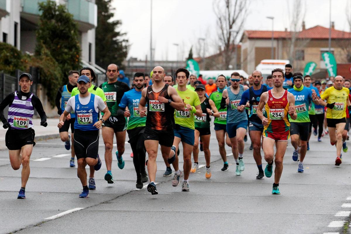 Imagen de la edición pasada de la San Silvestre Solidaria de la UPSA.