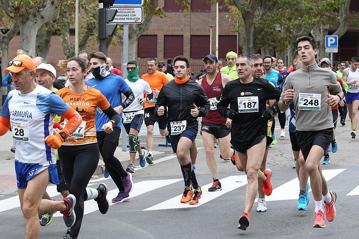 Una carrera popular en Salamanca antes de la pandemia.