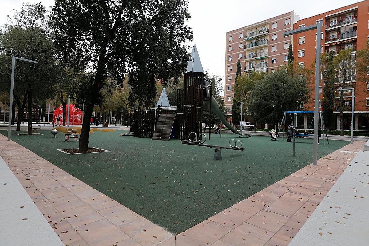 La plaza de Barcelona, escenario de la detención