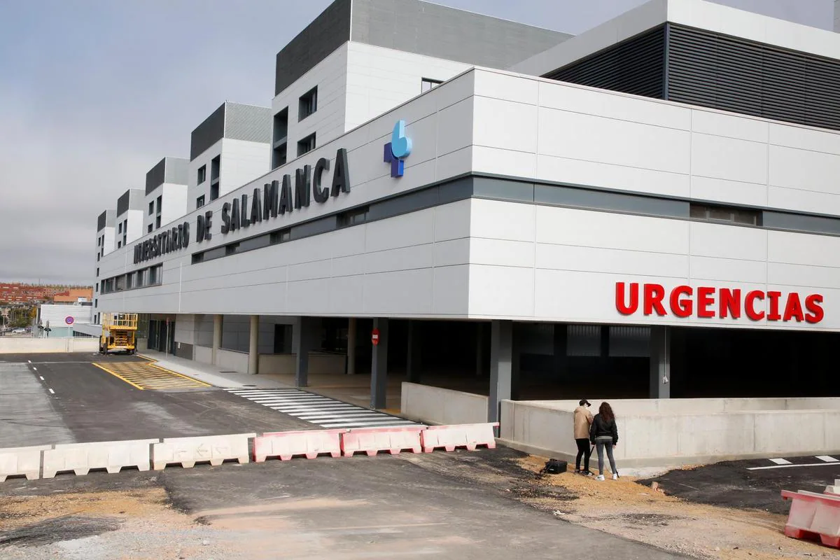 Imagen del nuevo Hospital de Salamanca.