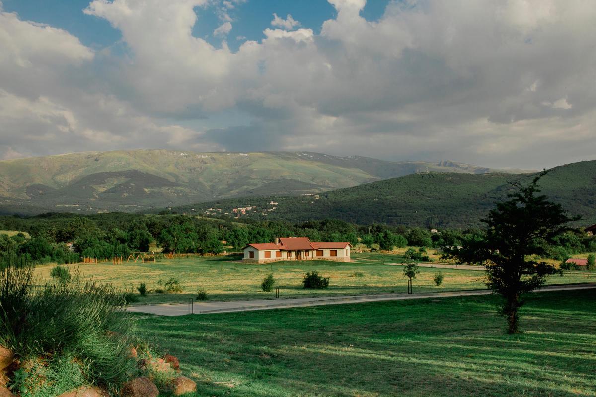 Vista de las instalaciones de que dispone Altair en la Sierra de Béjar.