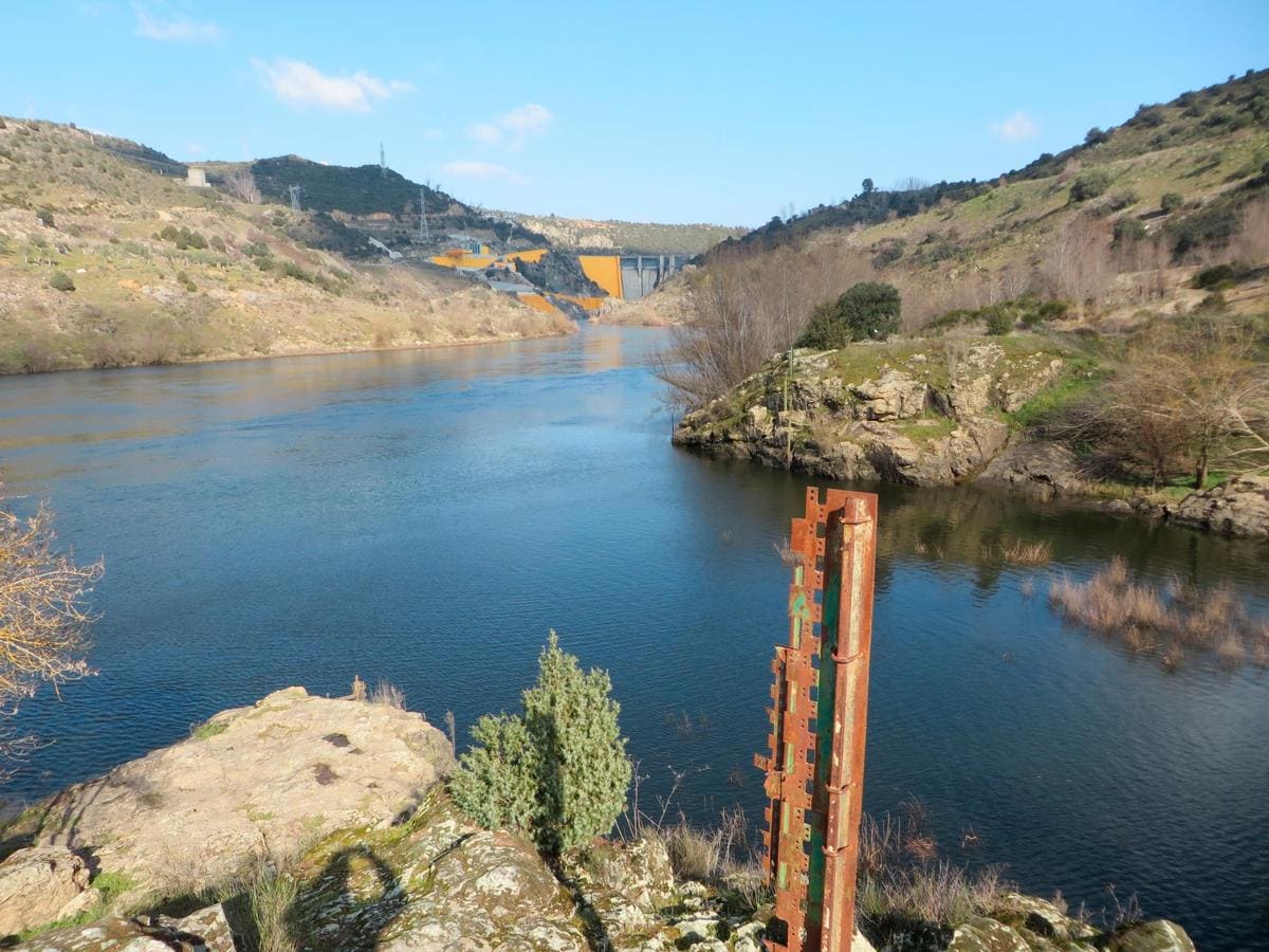 Imagen del río Tormes.