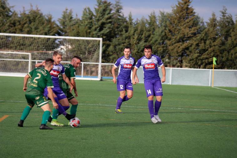 Uno de los partidos de esta temporada en el “Luis García”.