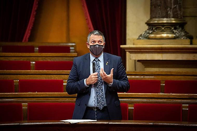 El consejero de Interior catalán, Miquel Sàmper.