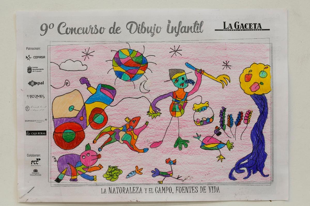 Raquel Villanueva Sánchez del CEIP Santa Teresa, primer premio en categoría de 5º y 6º de Primaria