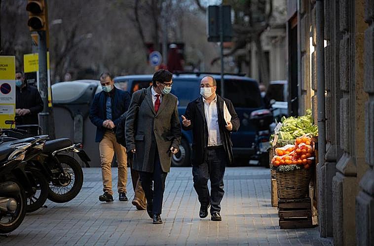 El ministro de Sanidad, Salvador Illa.