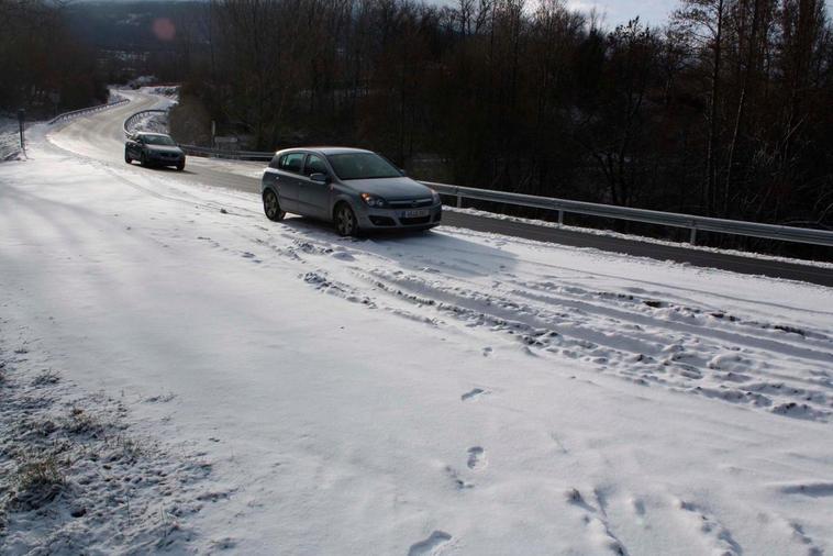 Temporal de nieve y hielo en Salamanca.