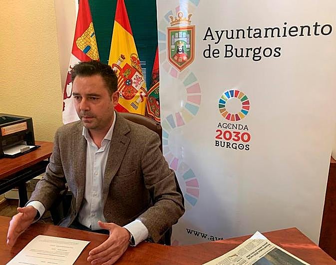 Daniel de la Rosa, alcalde de Burgos.