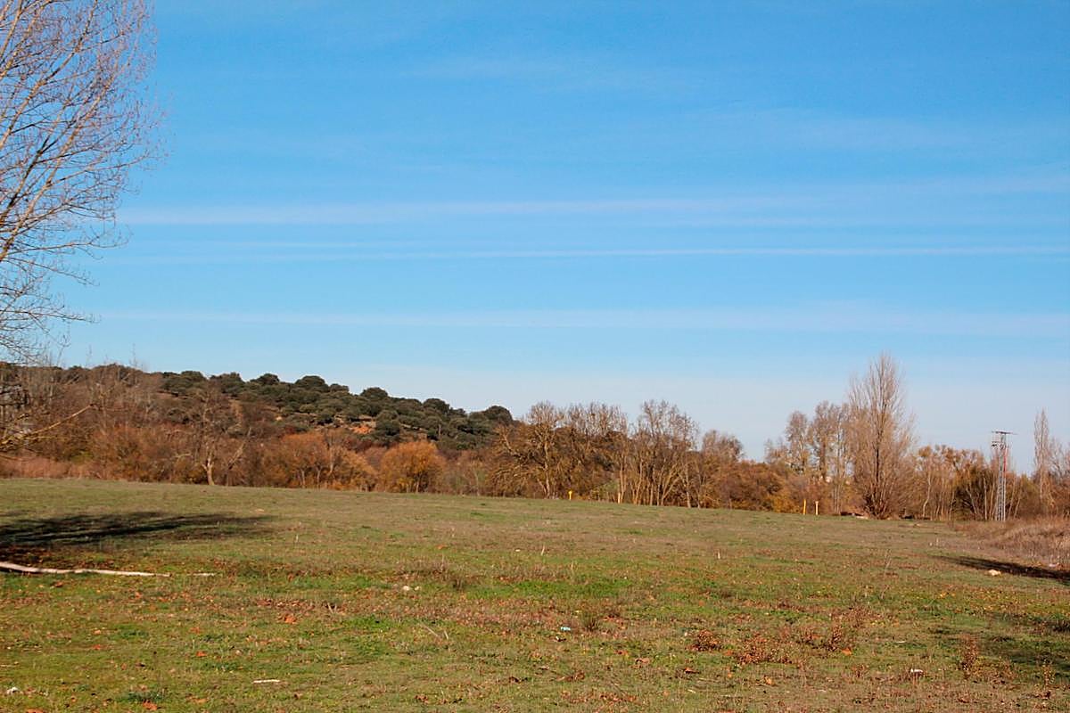 Parcela del futuro campo de rugby, ubicado en la zona de equipamientos de la urbanización El Canto.