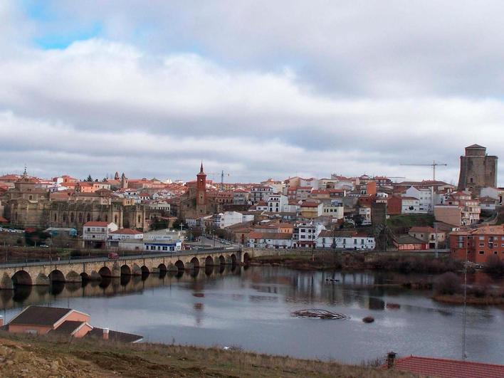 Vista general de Alba de Tormes.