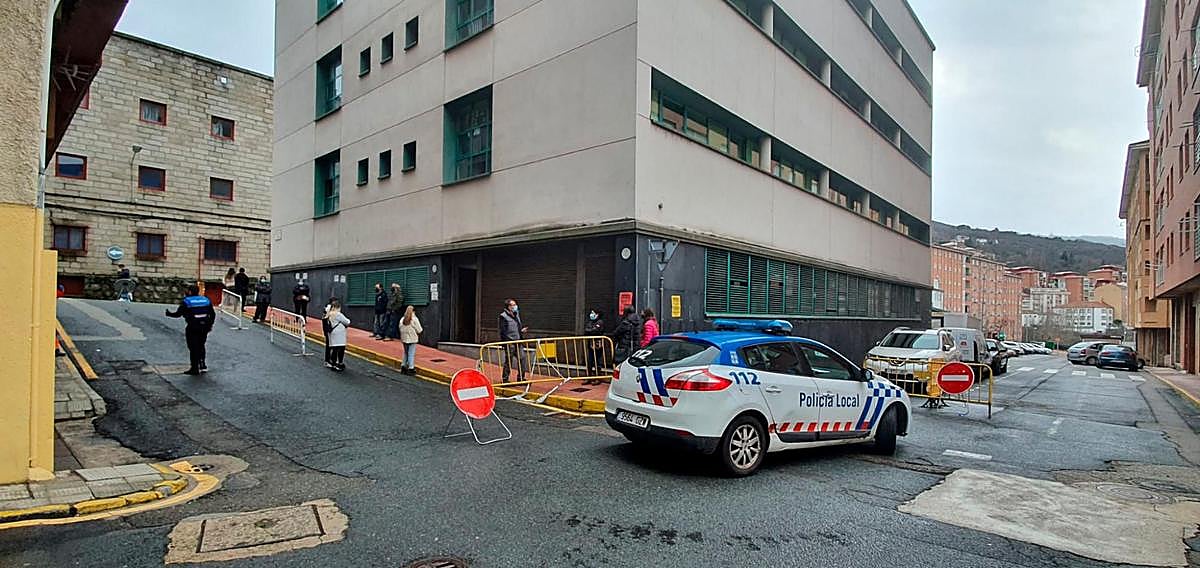 Centro de salud de Béjar en el que se han estado haciendo las pruebas.