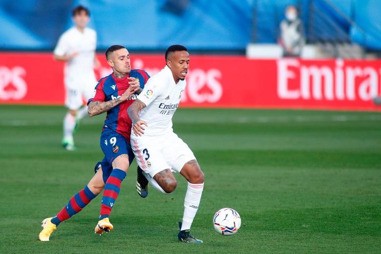 El encuentro entre el Real Madrid y el Levante.