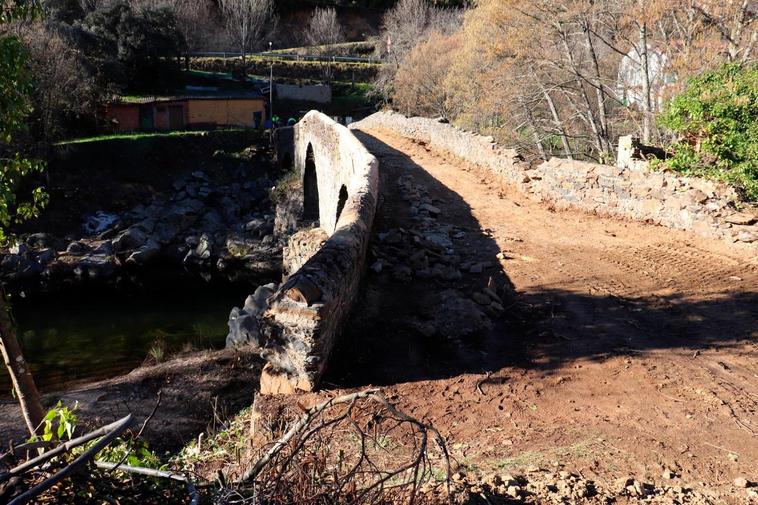 Santibáñez y Garcibuey se unen para restaurar el ‘puente romano’ sobre el Alagón