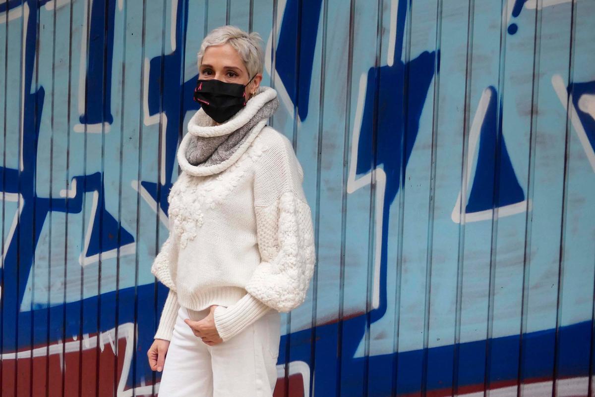 Raquel Luis, operada de cáncer de mama.