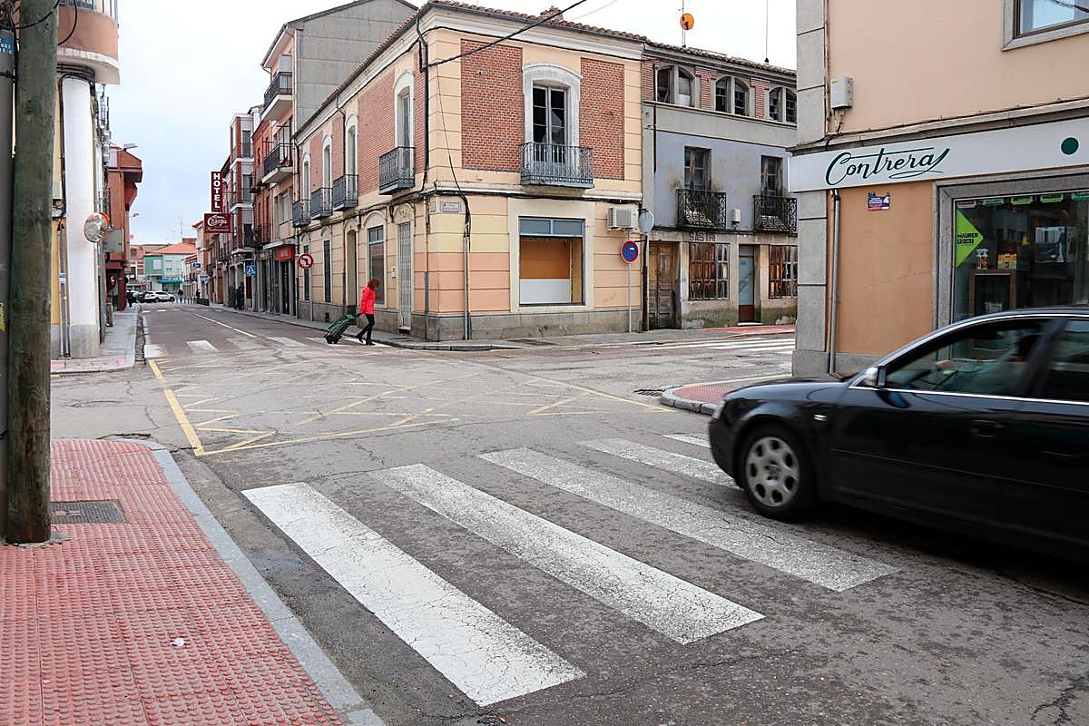 Cruce de las calles Nuestra Señora y el  Carmen en la localidad peñarandina.