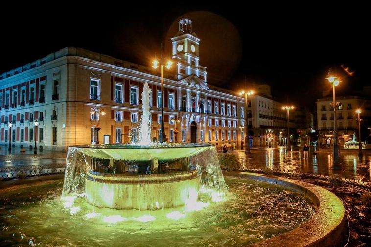 Toque de queda en Madrid.