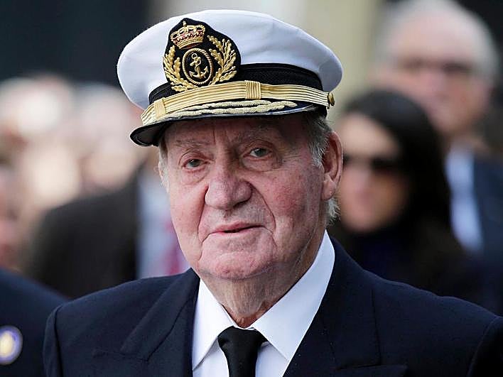 El rey emérito Juan Carlos.