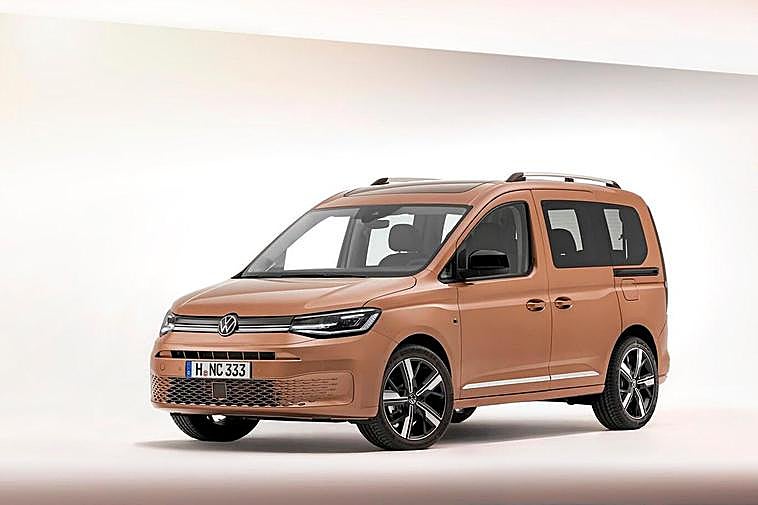 Existen hasta seis variantes de la Volkswagen Caddy, desde la furgoneta comercial básica a la California de estilo camper