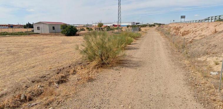 Zona en la que fue encontrado el bebé.