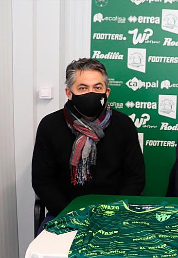Goyo Llorente, presidente del CD Guijuelo.