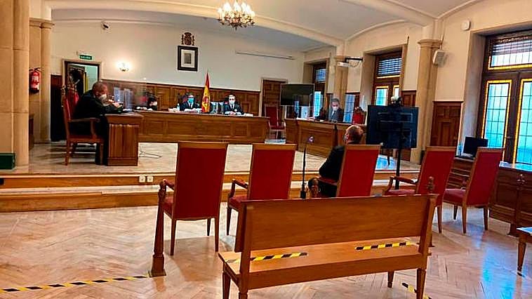 Imagen del juicio celebrado el pasado mes de febrero.
