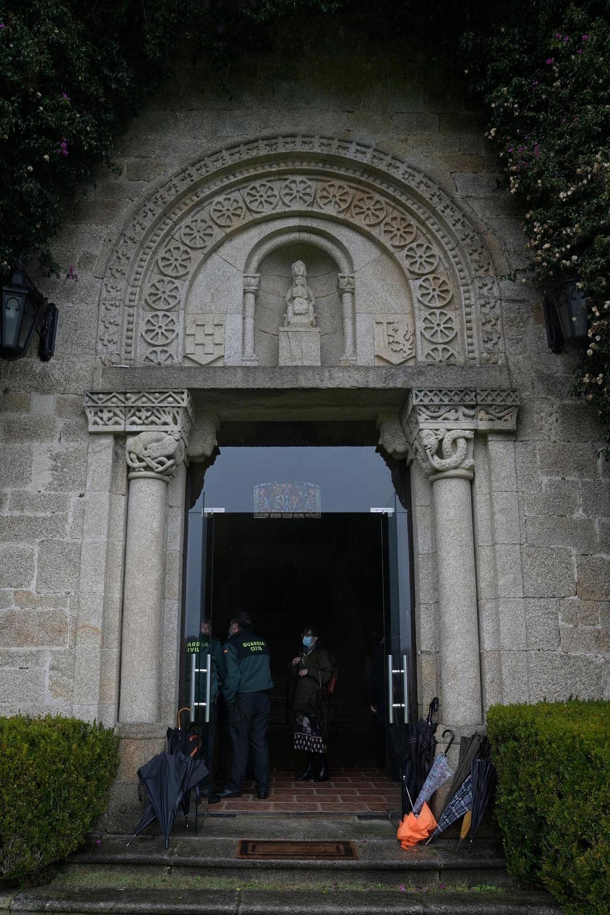 Entrada del Pazo de Meirás.