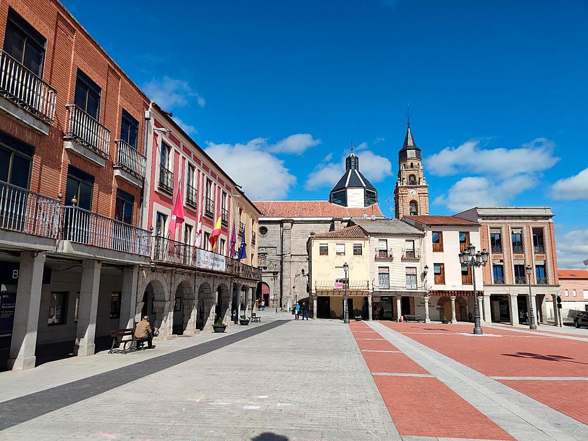 Plaza de la Constitución donde se encuentra el Ayuntamiento
