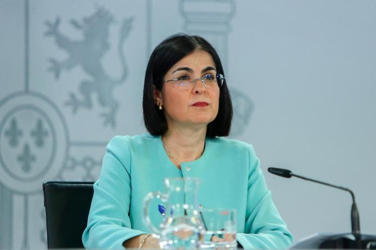 La ministra de Sanidad, Carolina Darias.