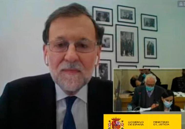Rajoy asegura en el juicio que “no ha habido ‘caja b’ del PP”: “Habrá unos papeles de Bárcenas”