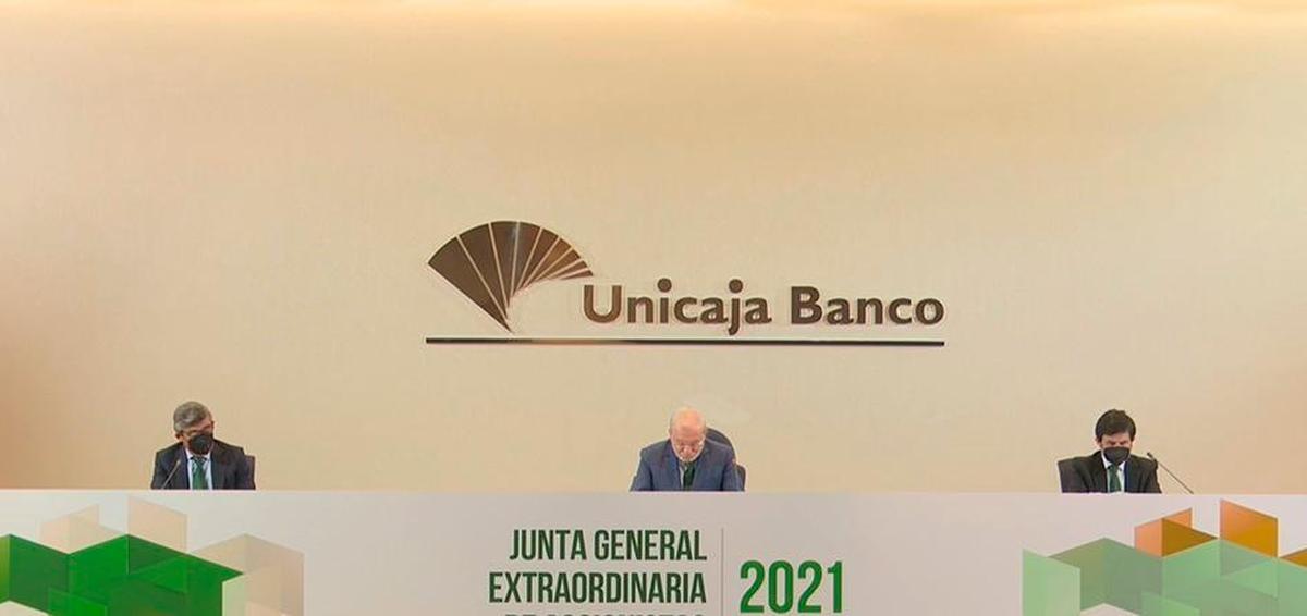 Junta general extraordinaria de Unicaja Banco.