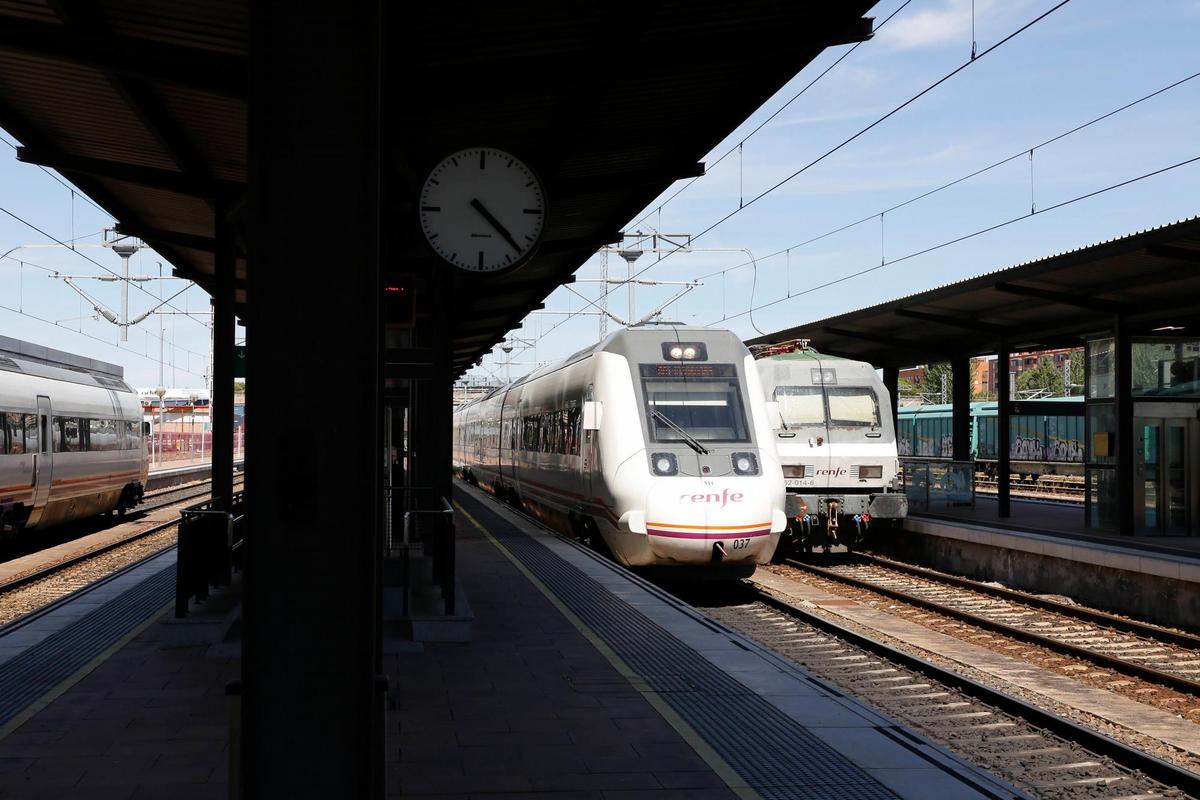 Estación de ferrocarril de Salamanca.