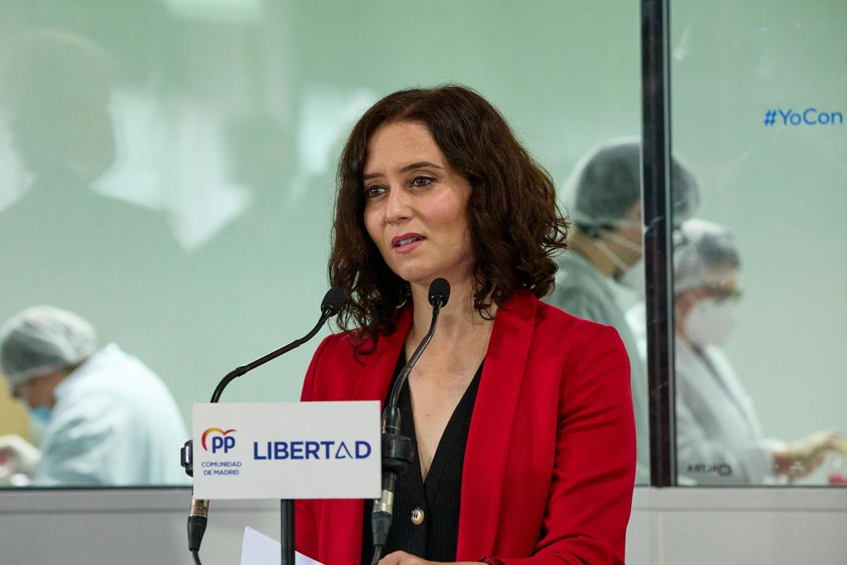 Isabel Díaz Ayuso.