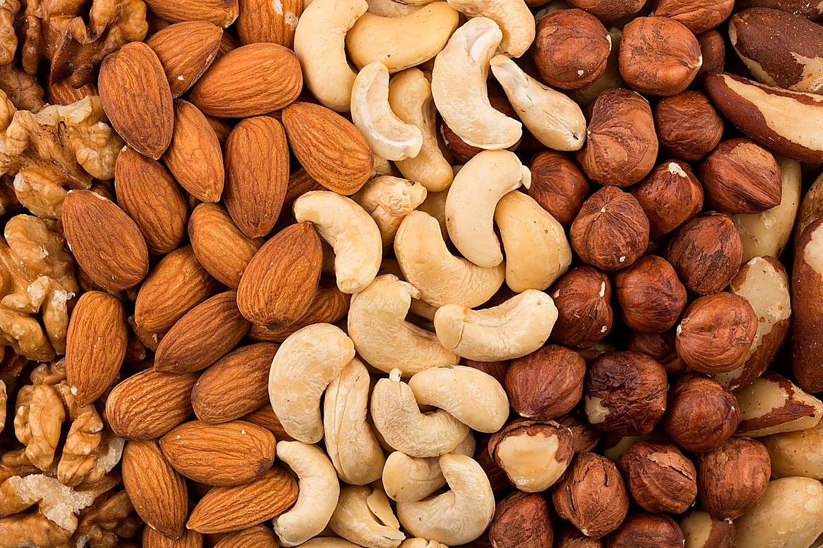 Los beneficios de los frutos secos.